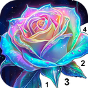 Fantasy Color-Paint By Number