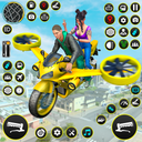 Flying Bike Driving Simulator