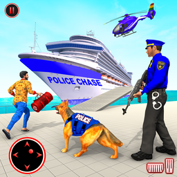 US Police Dog Ship Crime Game