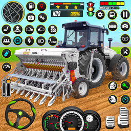 Big Tractor Farming Games