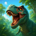 Bowmaster Dinosaur Hunter Game