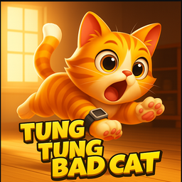 Angry Tung Tung vs Bad Cat Sim
