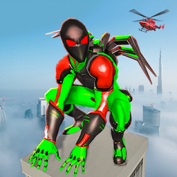 Super Spider Robot Hero City Rescue Mission