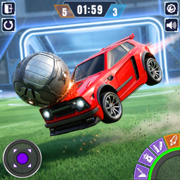 Rocket Car: Car Ball Games