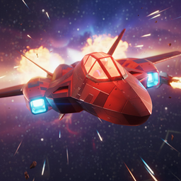 Red Hunt: Space Shooting Game