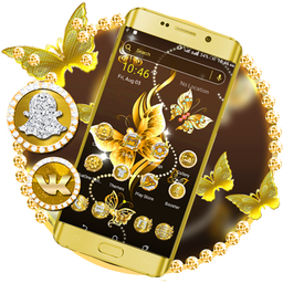 Golden ButterFly Theme