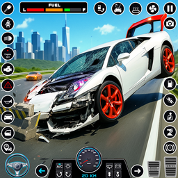 Crazy Car Crash Simulator : 3d