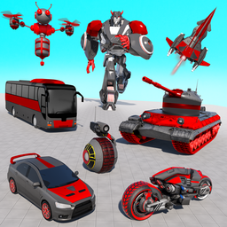 Police Tank Robot War Game