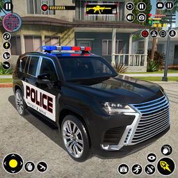 Police Cargo Police Car Game