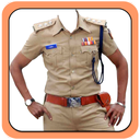 Men Police Uniform Photo Suit