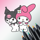 Draw Kuromi and Melody