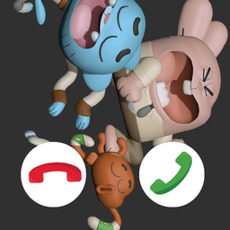 prank fake call gumball