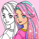 Princess Coloring Girl Game