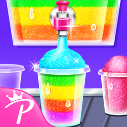 Ice Slush Maker - Slushy Ice Candy Rainbow Honey