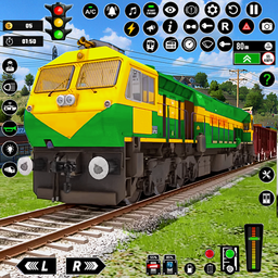 Indian Train Driving Train 3D