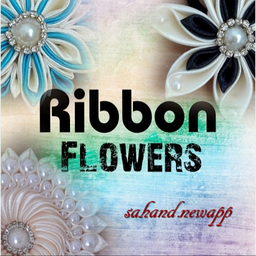 Ribbon flowers