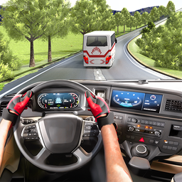 Racing in  Bus Offline Games