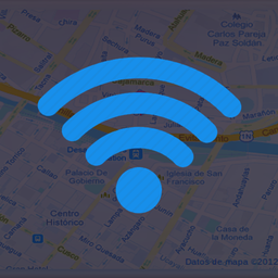 WiFi Passwords Map