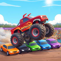Monster Truck Game for Kids
