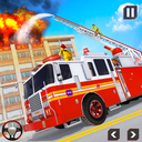 Firefighter Truck Driving Sim: Fire Truck Games