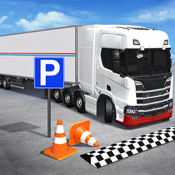 Real Semi Truck Parking Games