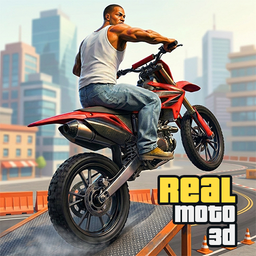 Real Moto 3D Driving Game