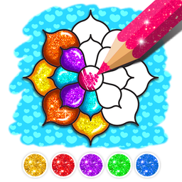 Rainbow Flower Coloring and Dr