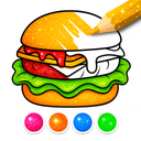 Food Coloring Game for kids