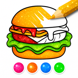 Food Coloring Game for kids