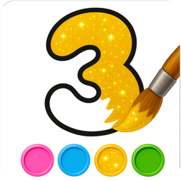 Number & ABC Coloring For Kids