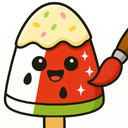 Glitter Ice Cream Coloring