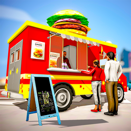 Fast Food Truck Simulator - Street Food Chef Games