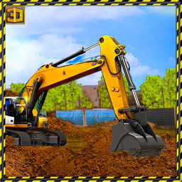 Heavy Excavator Simulator 2018: Road Construction