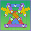 Wooden Unscrew Puzzle