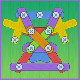 Wooden Unscrew Puzzle