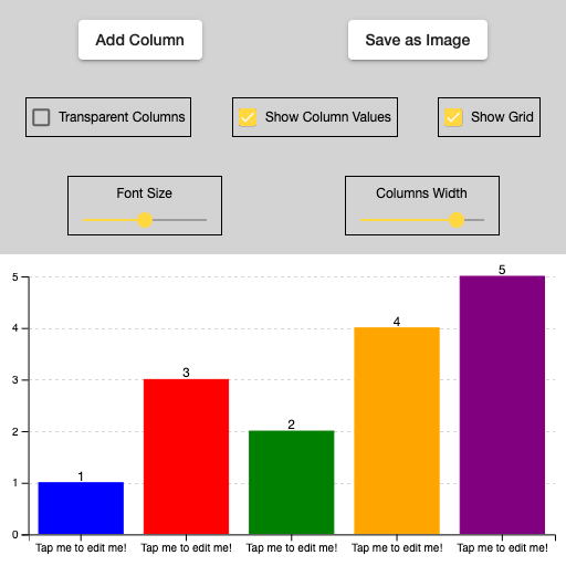 برنامه Easy Bar Chart Creator - دانلود | بازار