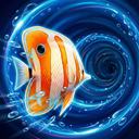 Blue Swirl: Endless Swimming