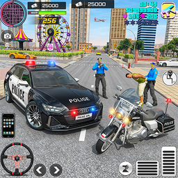 Police car Chase Game Offline