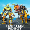 Raptor Robot Transform Game: Robot Wars