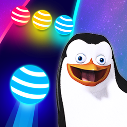 Penguins of Madagascar Theme Road EDM Dancing