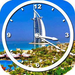 Dubai Clock Live Wallpaper