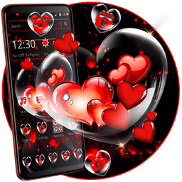 Romantic Red Love Heart Theme