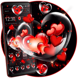 Romantic Red Love Heart Theme