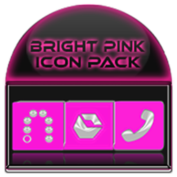 Bright Pink Icon Pack