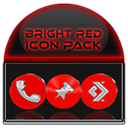 Bright Red Icon Pack