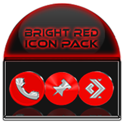 Bright Red Icon Pack