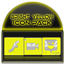 Bright Yellow Icon Pack