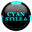 Cyan Icon Pack Style 6