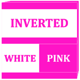 Inverted White Pink Icon Pack