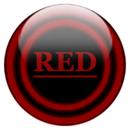 Red Glass Orb Icon Pack